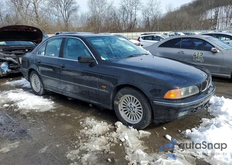 1997 BMW 540 I Automatic z USA, uszkodzony, nr VIN WBADE6321VBW55893